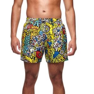Boardies Bebar Graffiti Art Printed Swim Trunks‎ Havana Club Men Size Small